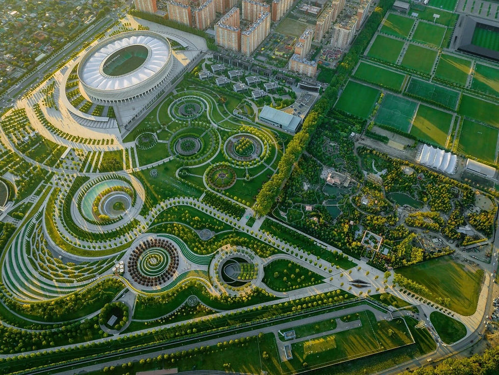 Утверждена документация по планировке территории парка «Краснодар»